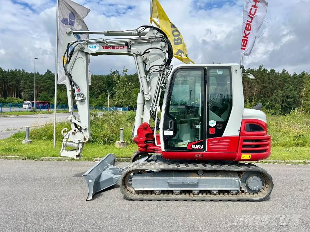 Takeuchi TB 290-2 CV حفارات وسط 7 طن - 12 طن