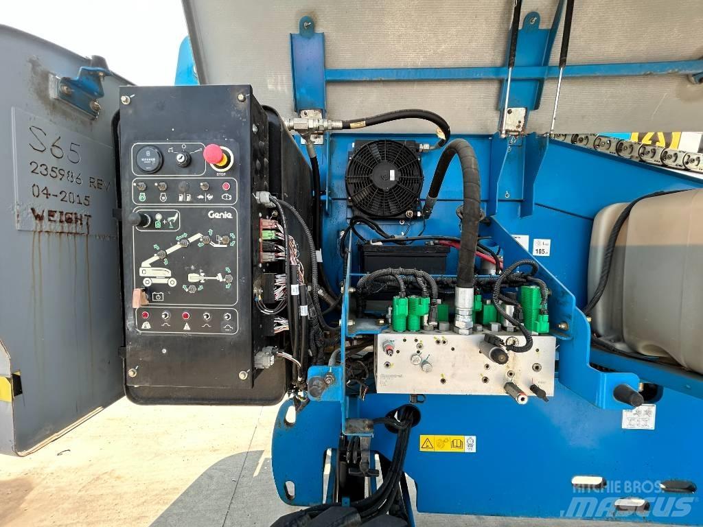 Genie S 65 رافعات سلة تلسكوبية