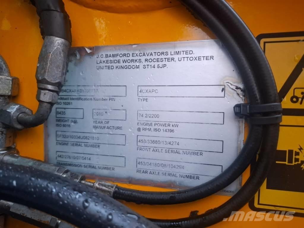 JCB 4 CX APC لوادر ذات جرافات عكسية