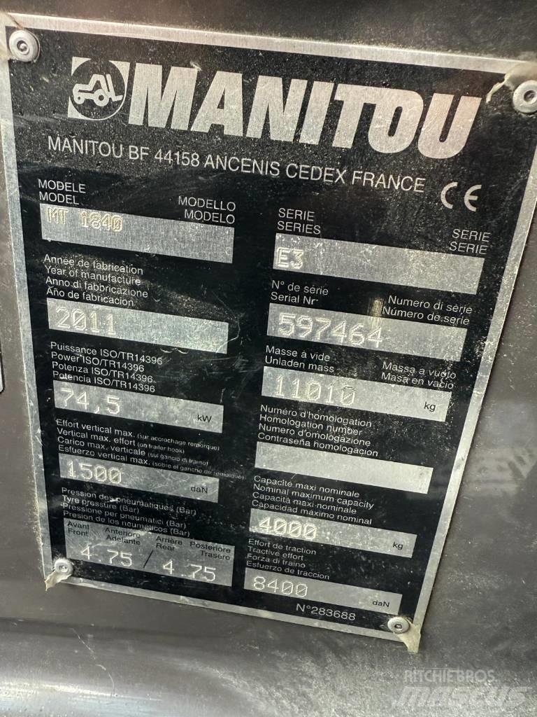 Manitou MT 1840 مناولات متداخلة