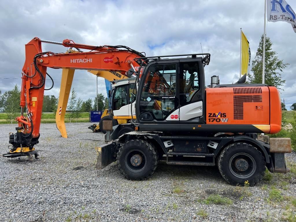 Hitachi ZX 170W-5B حفارات بعجل