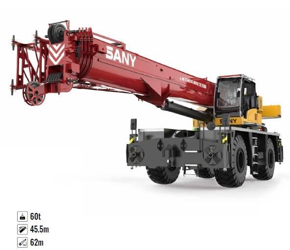 Sany SRE600 رافعات الطرق الوعرة