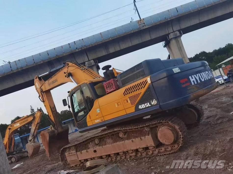 Hyundai 485lc-9s حفارات زحافة