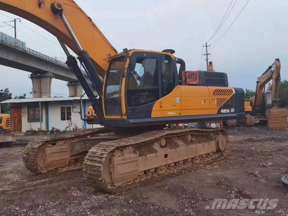 Hyundai 485lc-9s حفارات زحافة