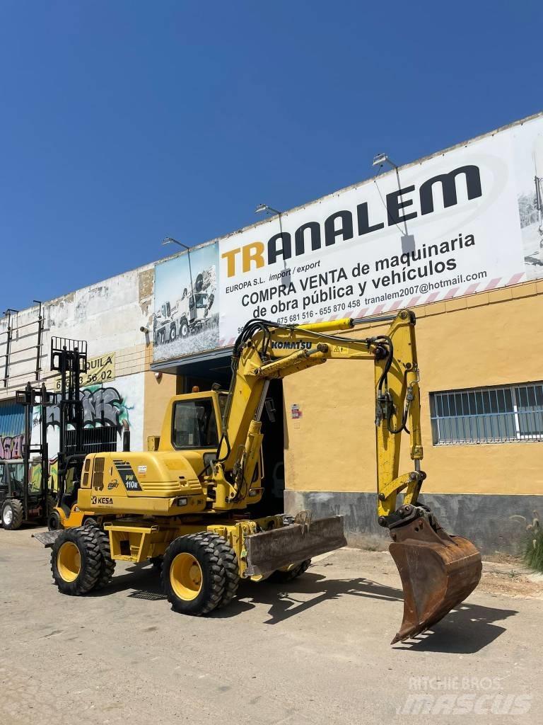 Komatsu PW 110 حفارات بعجل