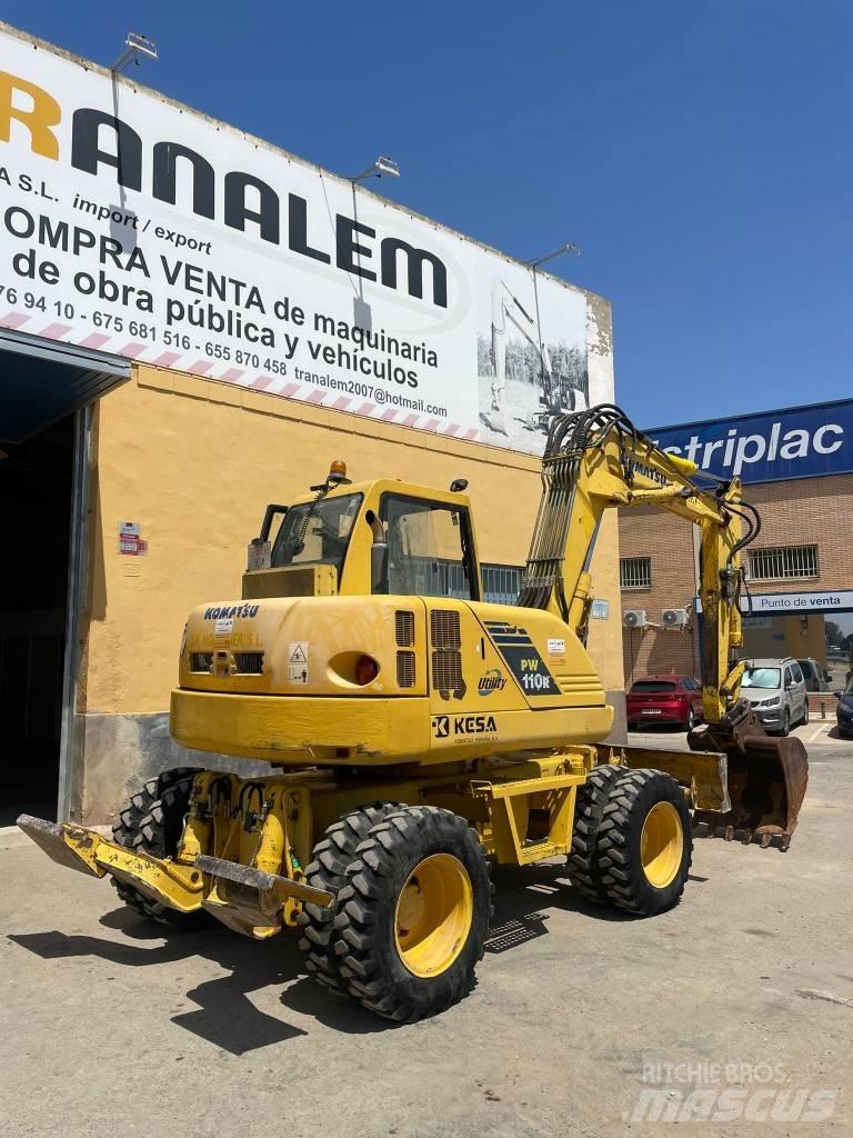 Komatsu PW 110 حفارات بعجل