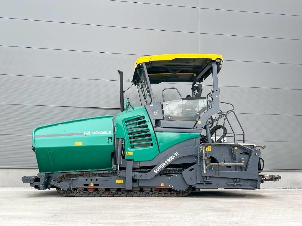 Vögele SUPER 1800-3I معدات السفلتة