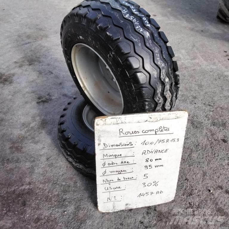Advance 10.0/75R15.3 الإطارات والعجلات والحافات