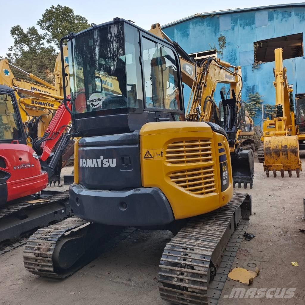 Komatsu PC 55 MR حفارات صغيرة أقل من 7 طن (حفارات صغيرة)