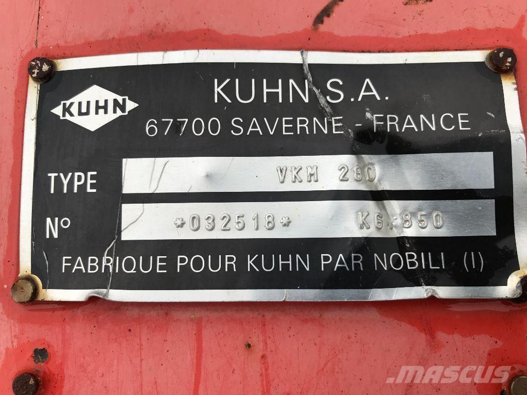 Kuhn VKM 280 جراشات