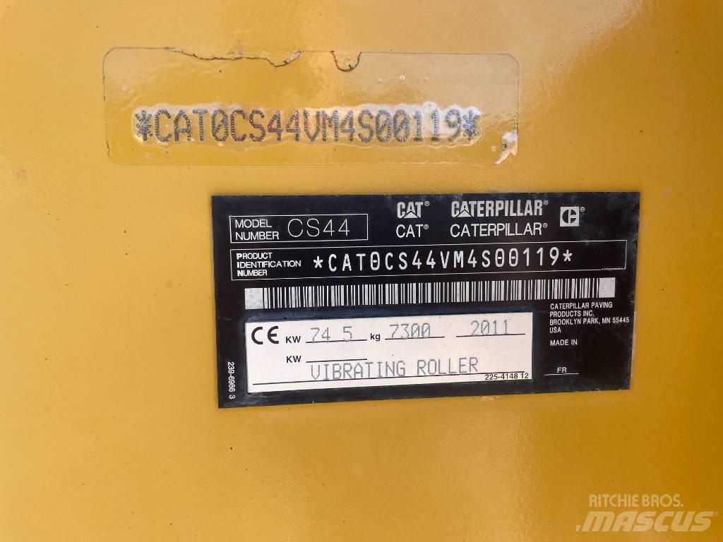 CAT CS44 مداحل أحادية الأسطوانة