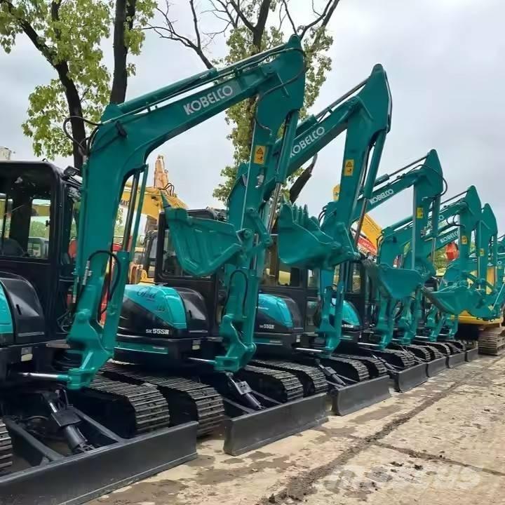 Kobelco SK 55 حفارات صغيرة أقل من 7 طن (حفارات صغيرة)