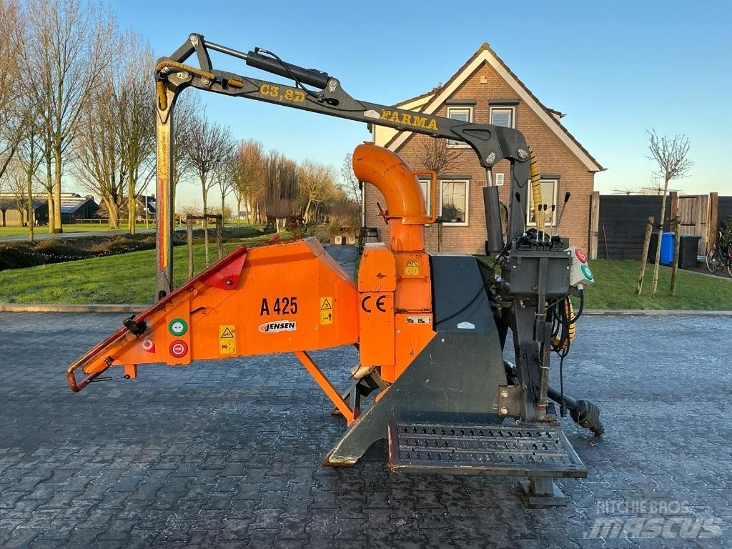 Jensen A 425 Z ماكينات تقطيع أخشاب الحراجة