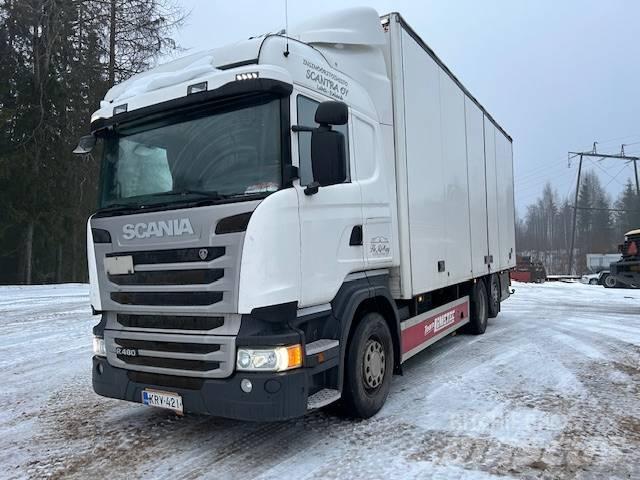 Scania R 480 شاحنات ذات هيكل صندوقي