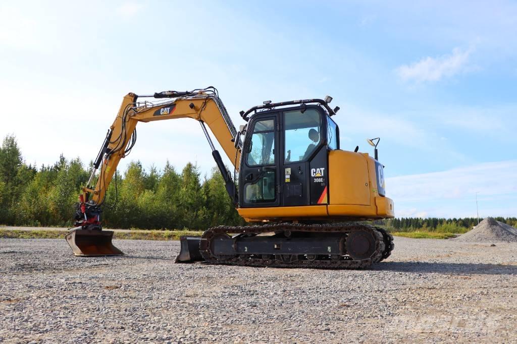 CAT 308E2 CR حفارات زحافة