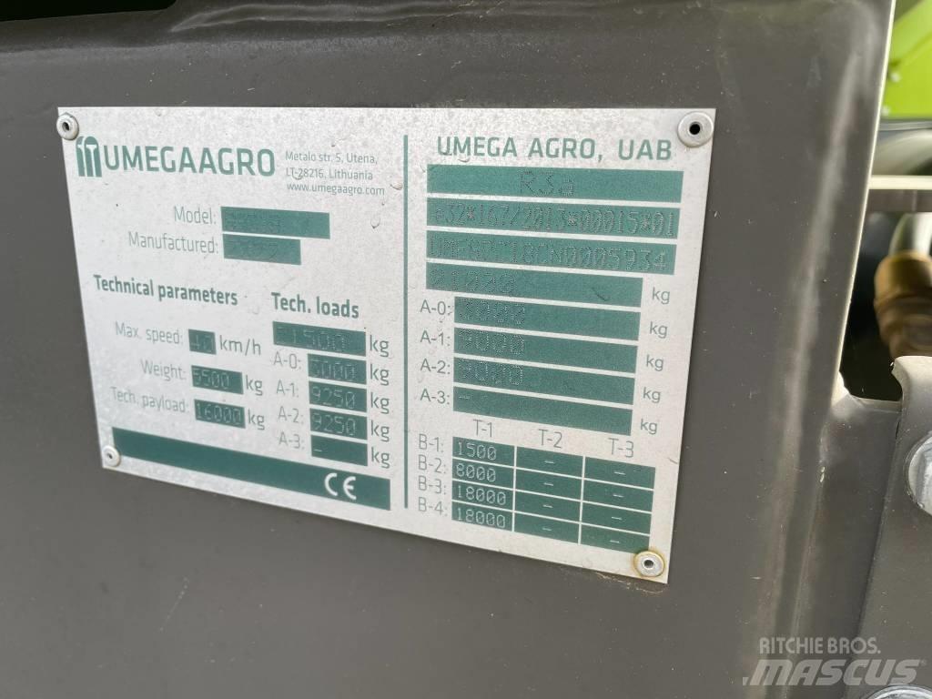  Umega SPC18 مقطورات قلابة