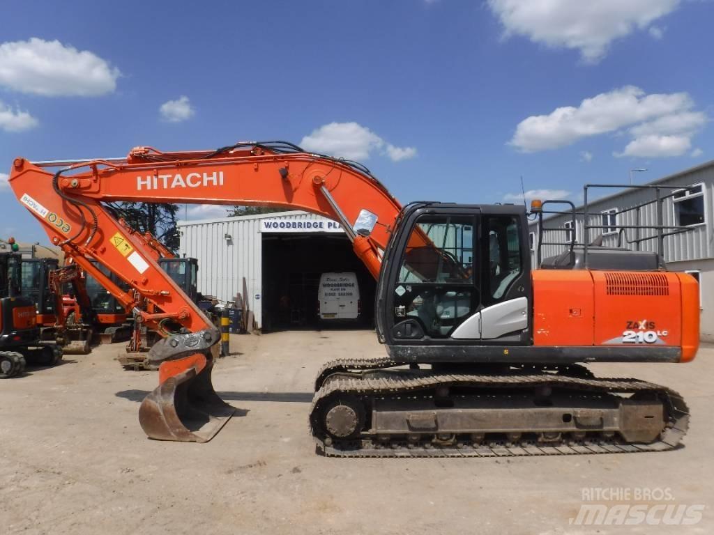 Hitachi ZX 210 LC-6 حفارات زحافة