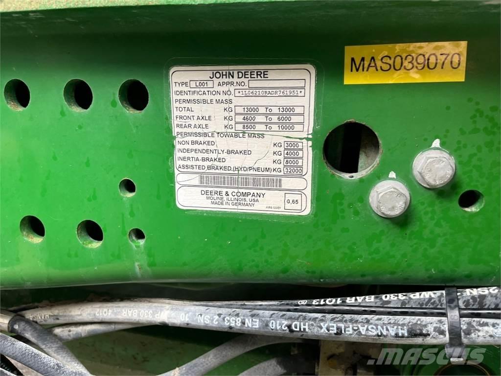 John Deere 6210R الجرارات