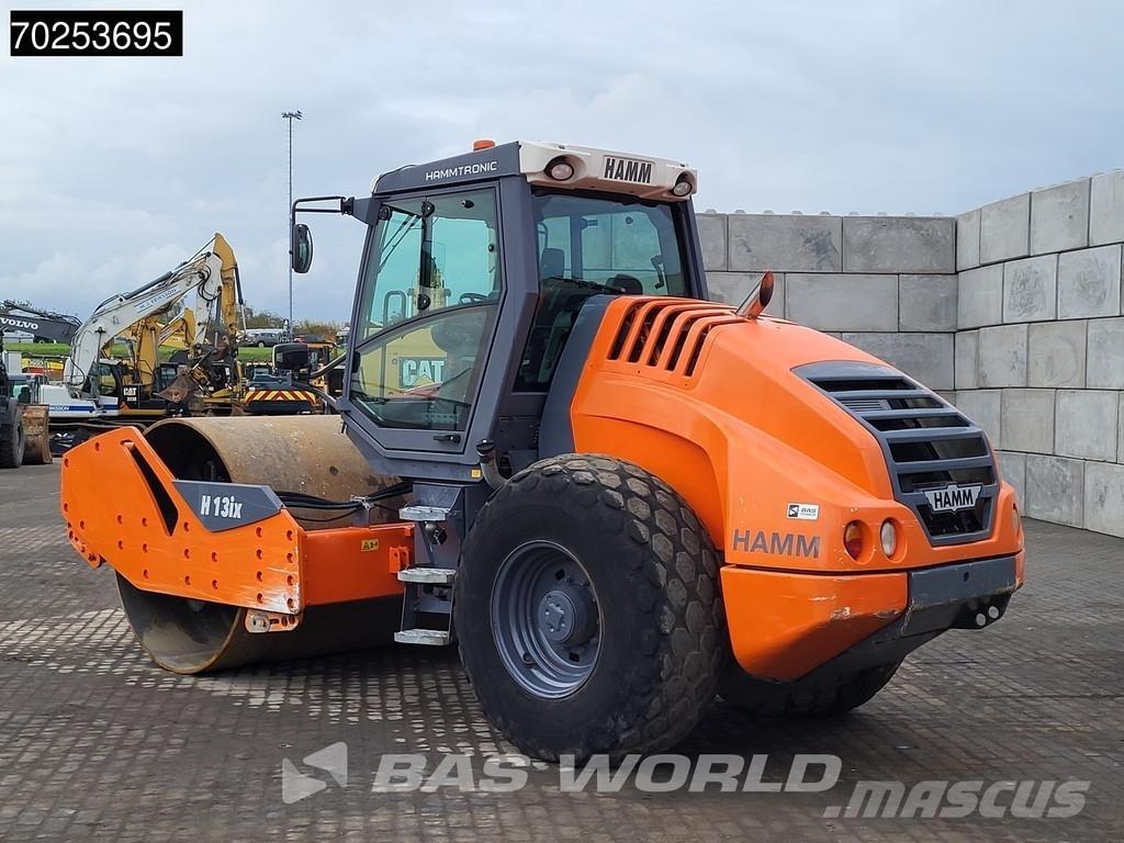 Hamm H13 iX Select مداحل أحادية الأسطوانة