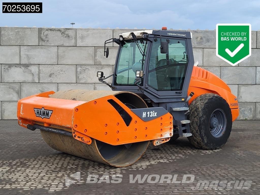 Hamm H13 iX Select مداحل أحادية الأسطوانة
