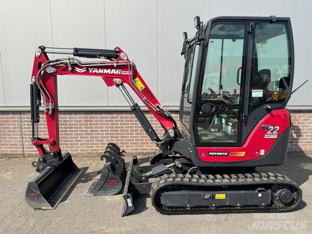 Yanmar SV22 حفارات صغيرة أقل من 7 طن (حفارات صغيرة)