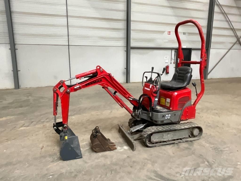 Yanmar SV 08-1 A حفارات صغيرة أقل من 7 طن (حفارات صغيرة)