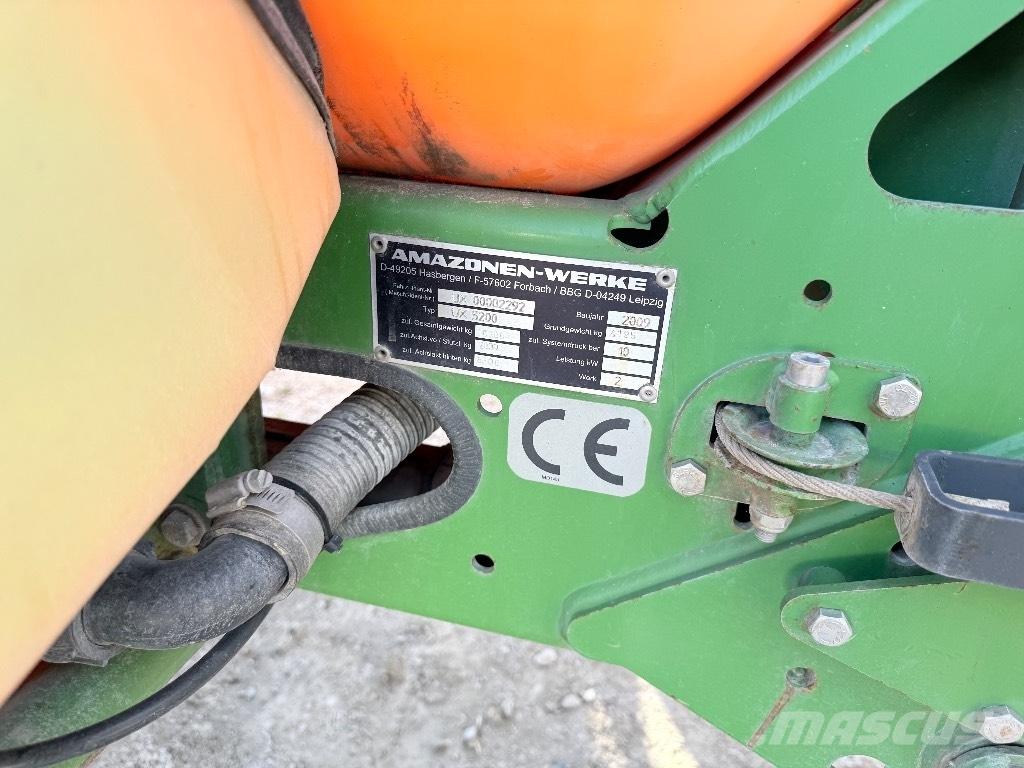 Amazone UX 5200 36m الرشاشات