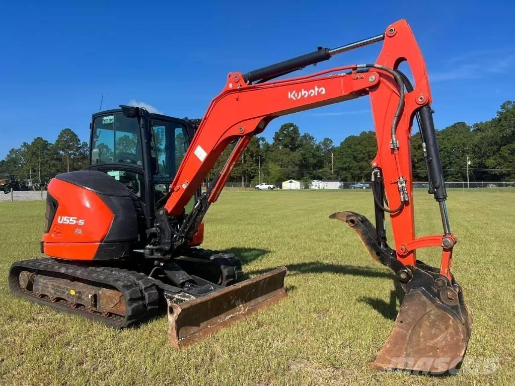 Kubota U55-5 حفارات صغيرة أقل من 7 طن (حفارات صغيرة)