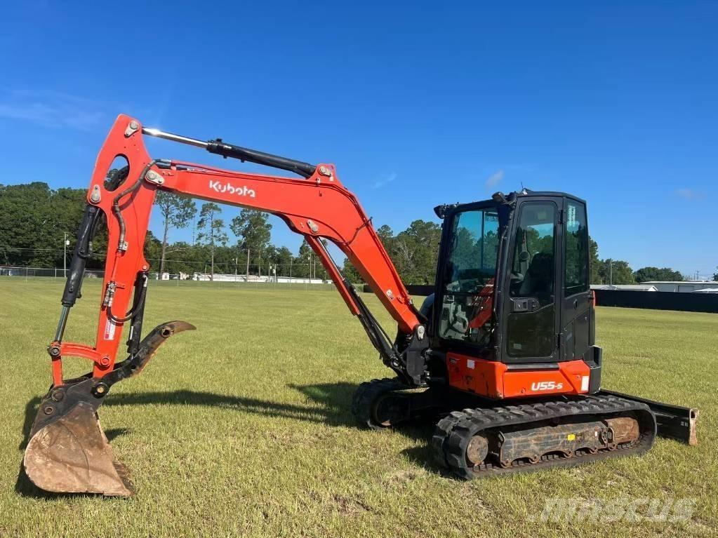 Kubota U55-5 حفارات صغيرة أقل من 7 طن (حفارات صغيرة)