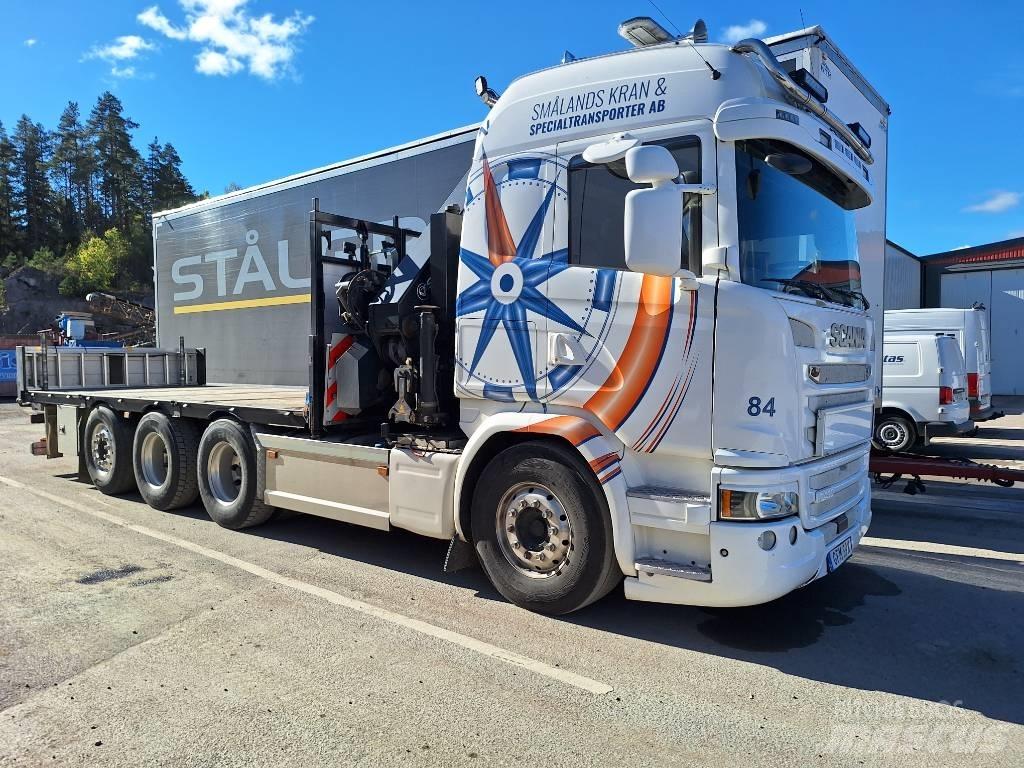 Scania G490 LB8x4*4 شاحنات الرافعات