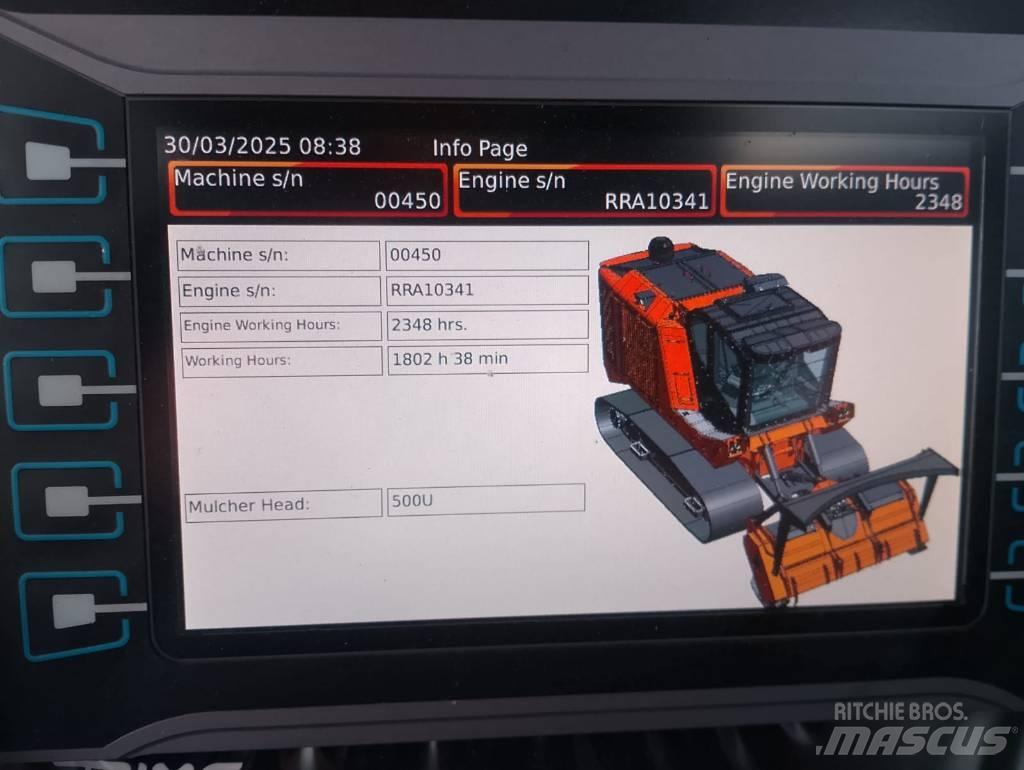 Prime Tech P 475 جرارات التحريج