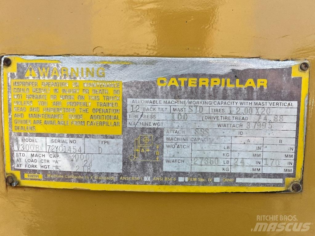 CAT V 300 B شاحنات ذات رافعات شوكية - أخرى