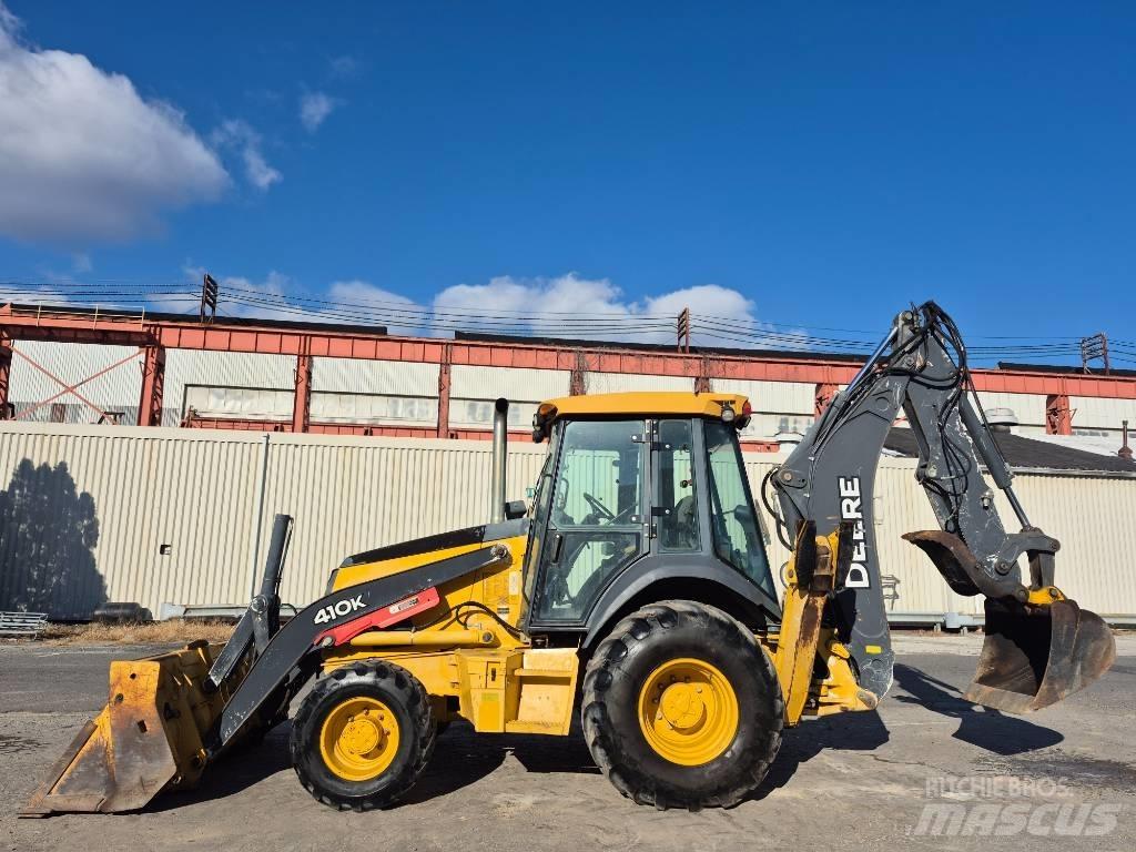 John Deere 410 K لوادر ذات جرافات عكسية