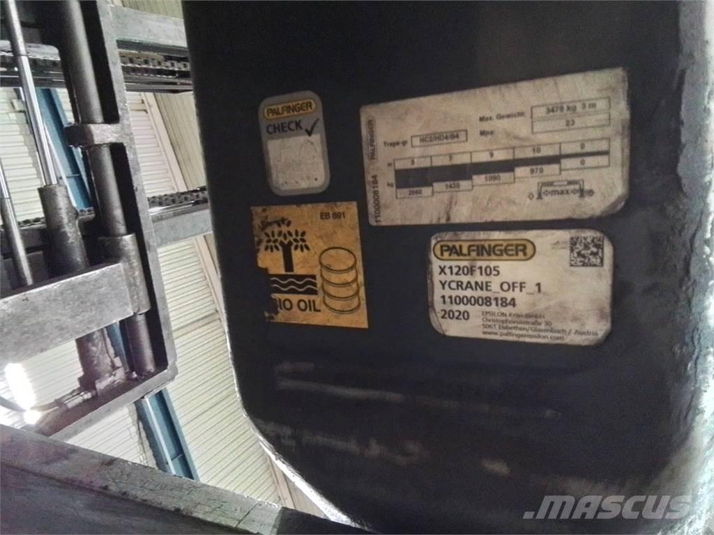 Palfinger X120f105 رافعات شحن