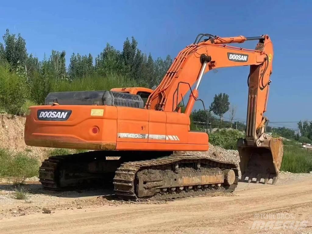Doosan DX 420 حفارات زحافة