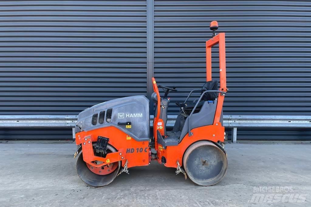 Hamm HD 10C VV مداحل ثنائية الاسطوانة