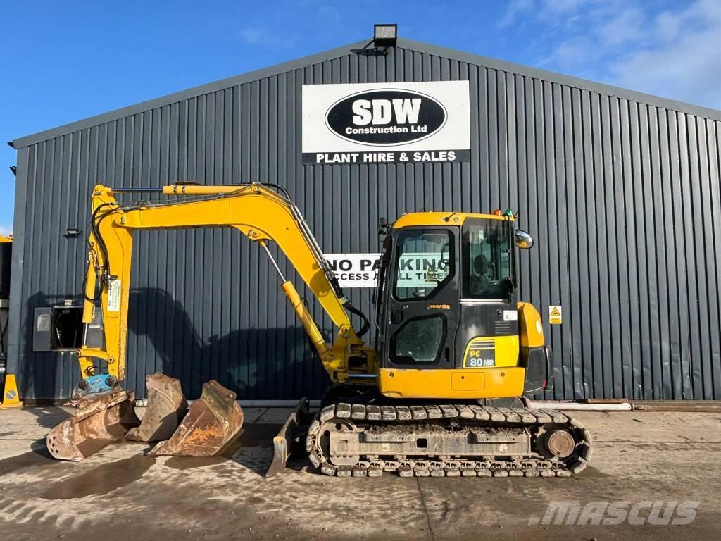 Komatsu PC 80 MR-3 حفارات وسط 7 طن - 12 طن