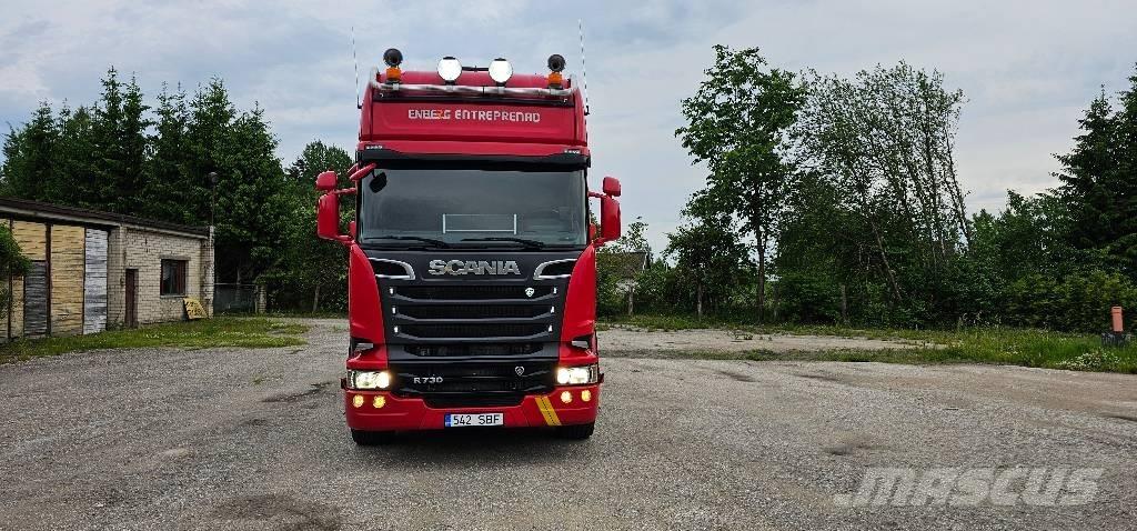Scania R 730 شاحنات الرافعات الخطافية