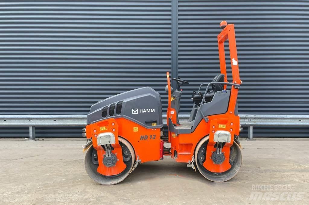Hamm HD 12 VV مداحل ثنائية الاسطوانة