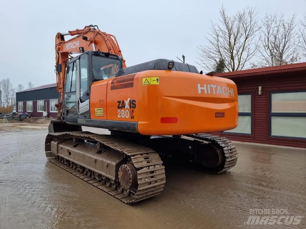 Hitachi ZX 280 LC-3 حفارات زحافة