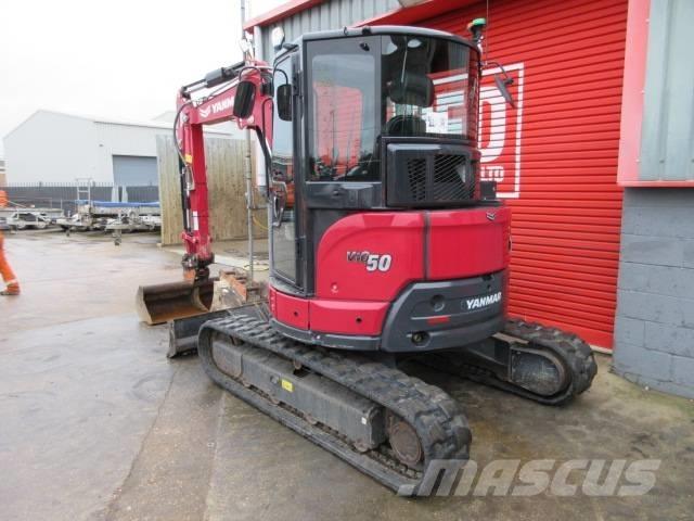 Yanmar Vio 50 حفارات صغيرة أقل من 7 طن (حفارات صغيرة)