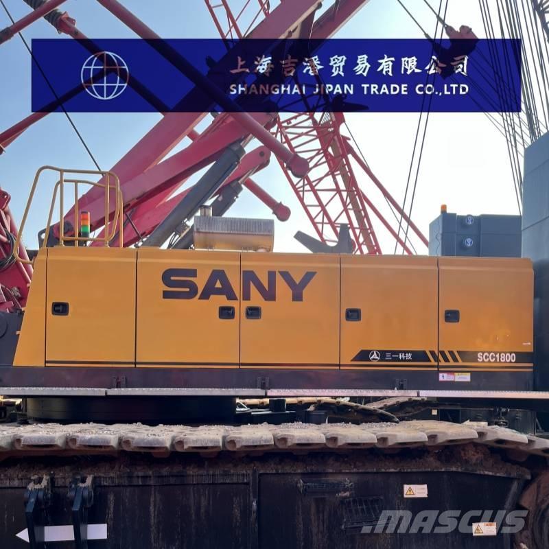 Sany SCC 1800 رافعات مجنزرة