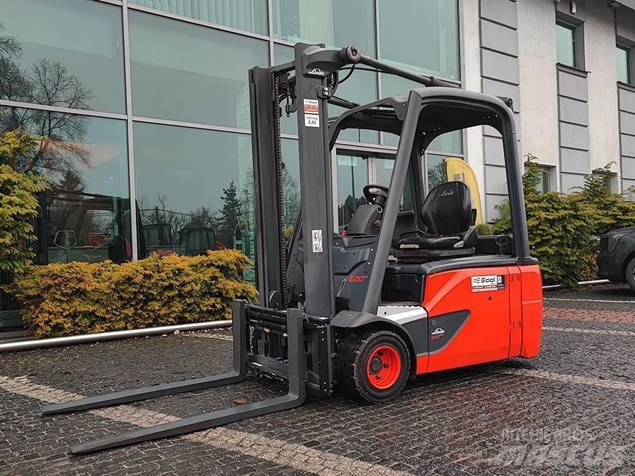 Linde E20L-02 شاحنات ذات رافعات شوكية تعمل بالكهرباء