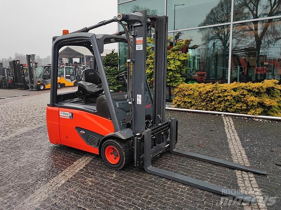 Linde E20L-02 شاحنات ذات رافعات شوكية تعمل بالكهرباء