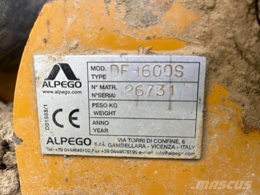 Alpego DF 600 الكاسحات وقلابات التربة ذات المحركات