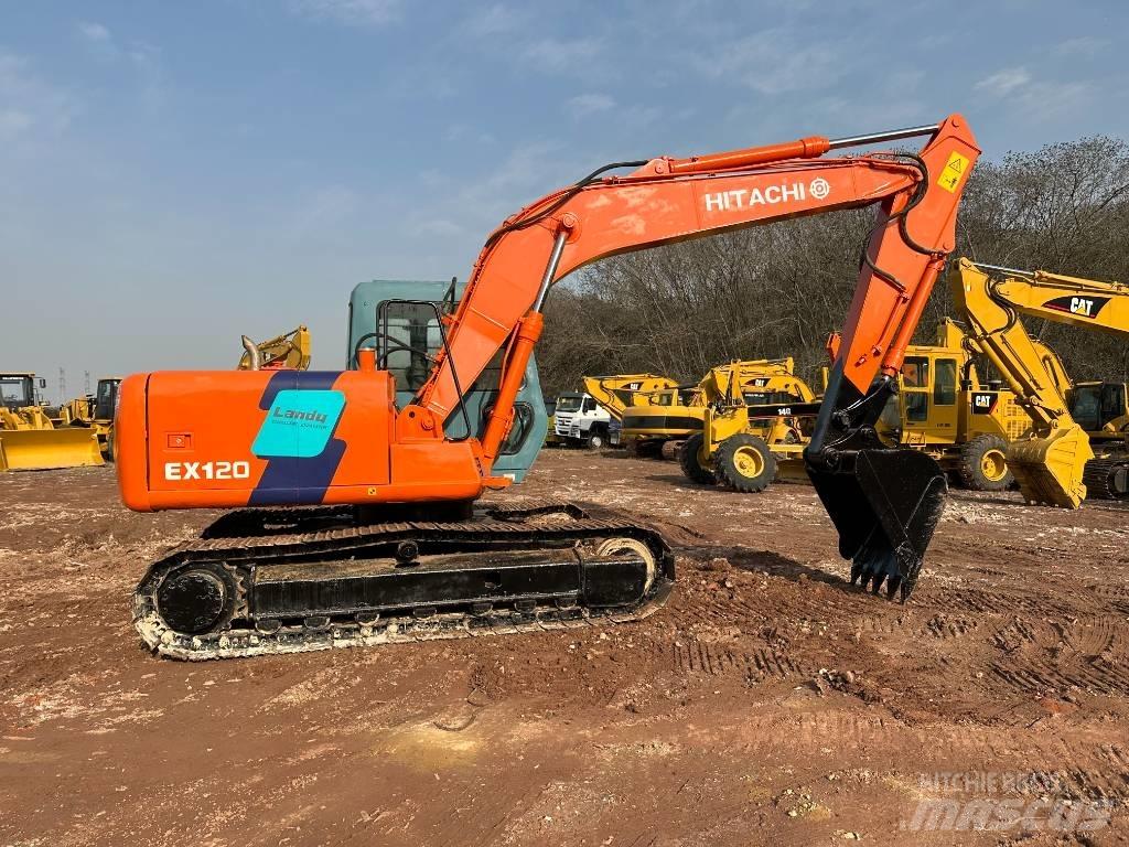 Hitachi EX 120 حفارات زحافة