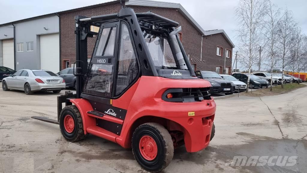Linde H 60 D-02 شاحنات الديزل