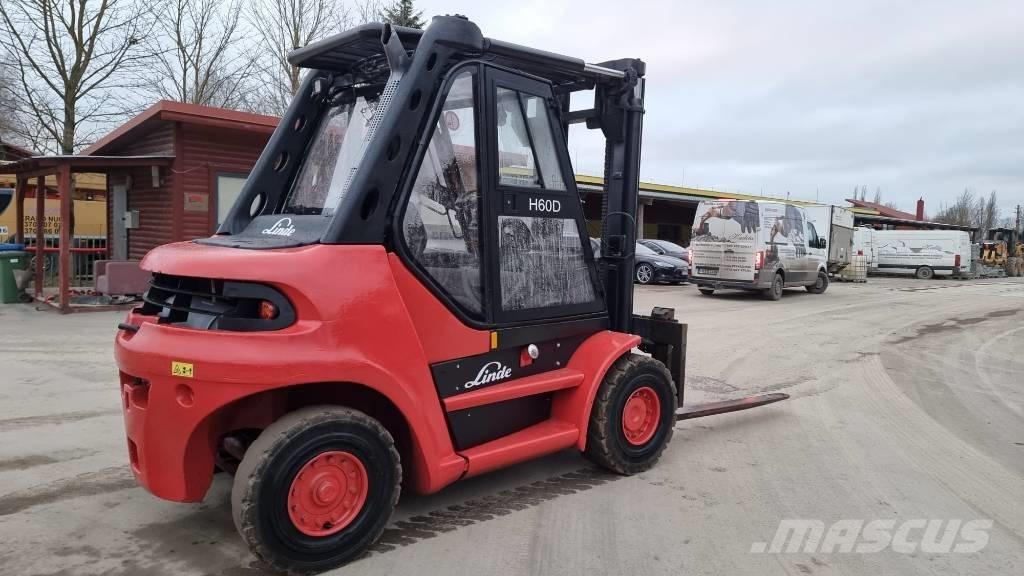 Linde H 60 D-02 شاحنات الديزل
