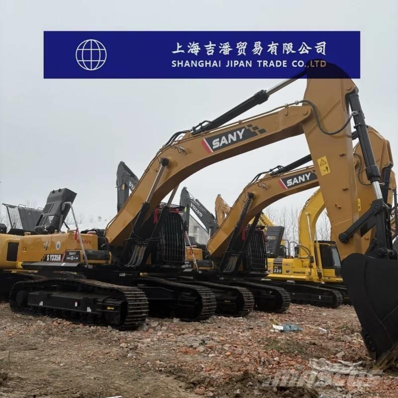 Sany SY 335 H حفارات زحافة