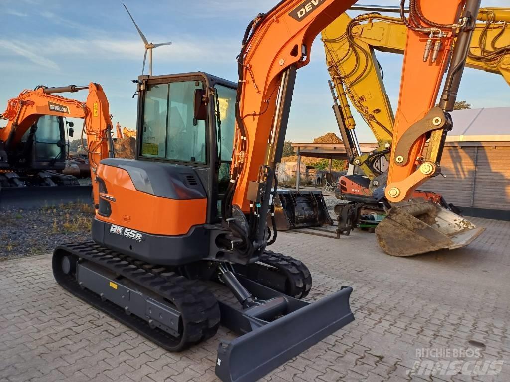 Doosan DX 55 R-7 حفارات صغيرة أقل من 7 طن (حفارات صغيرة)